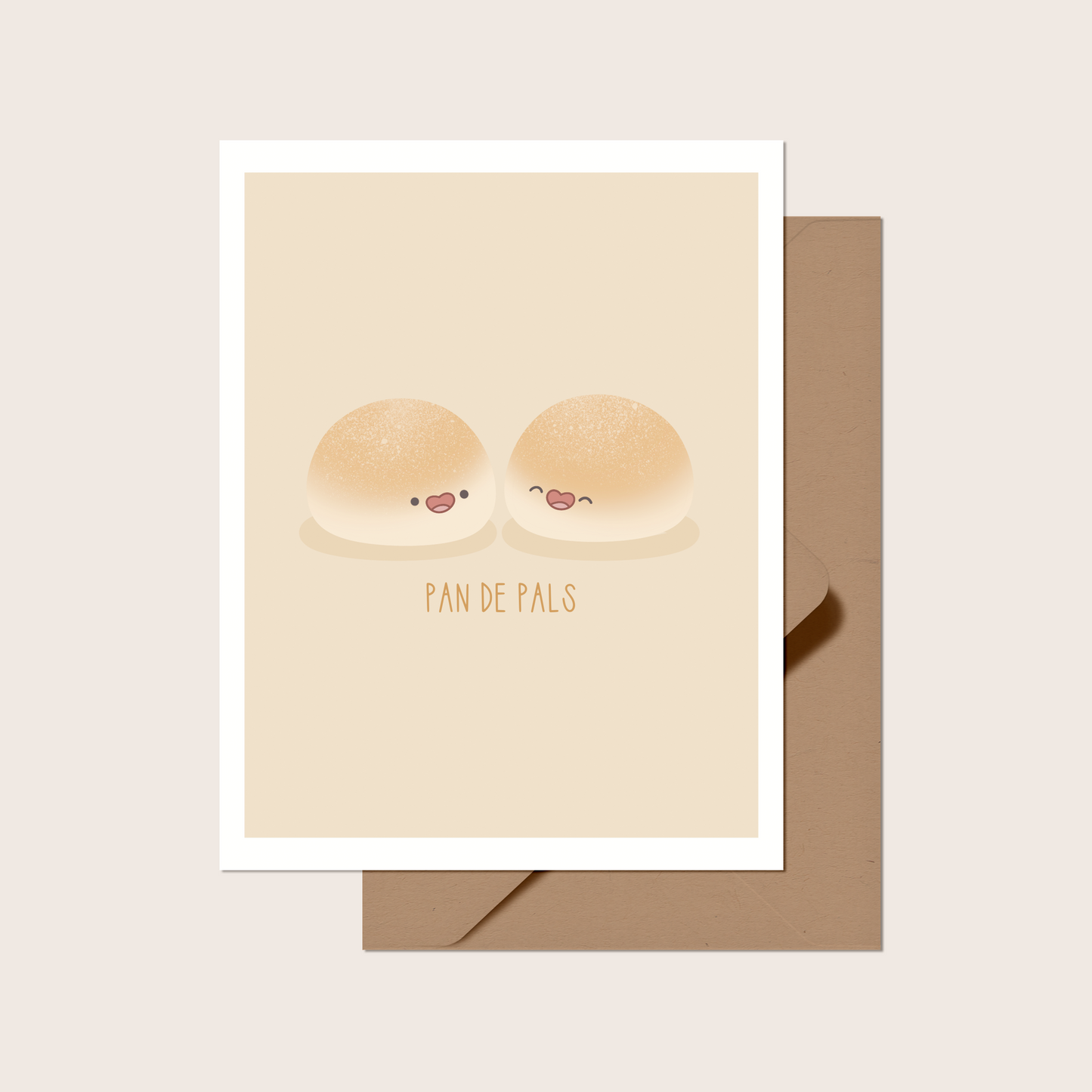 Pan De Pals Greeting Card