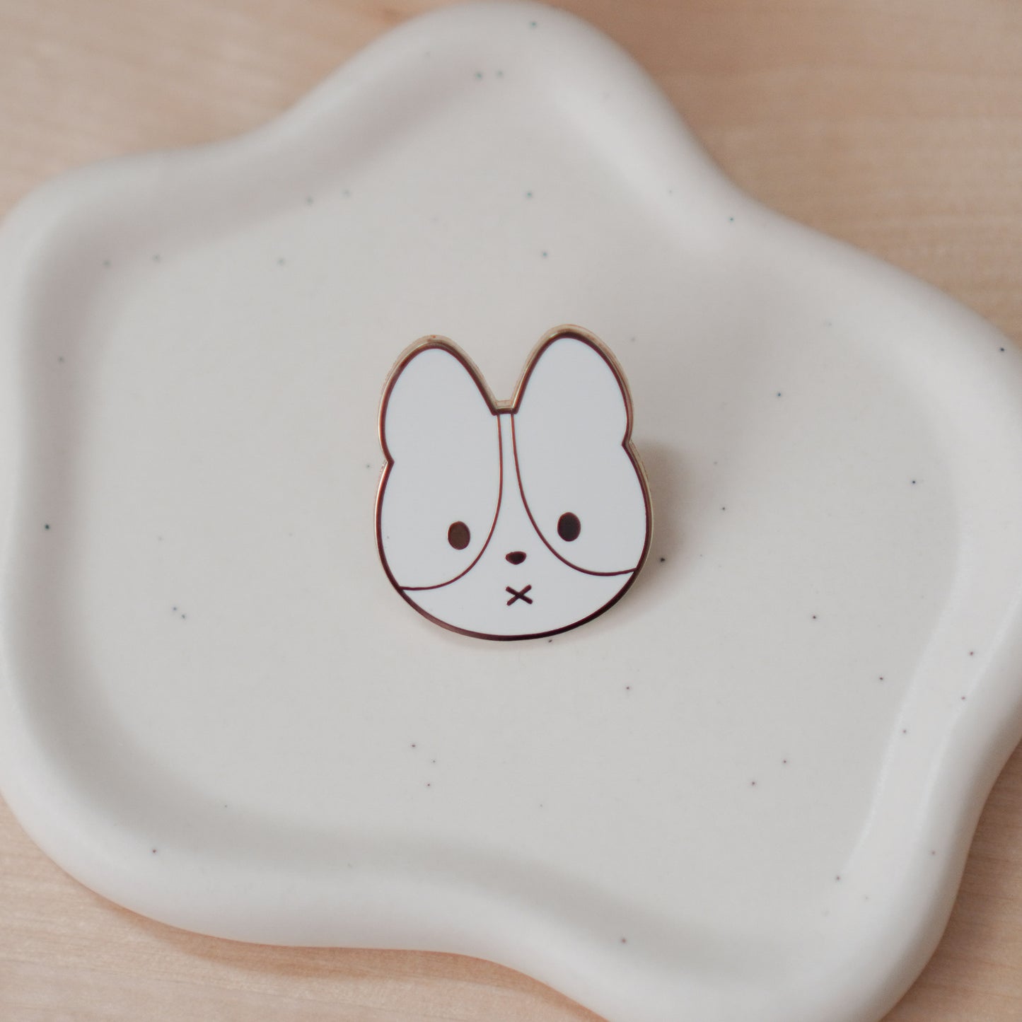 Corgi Miffy Pin