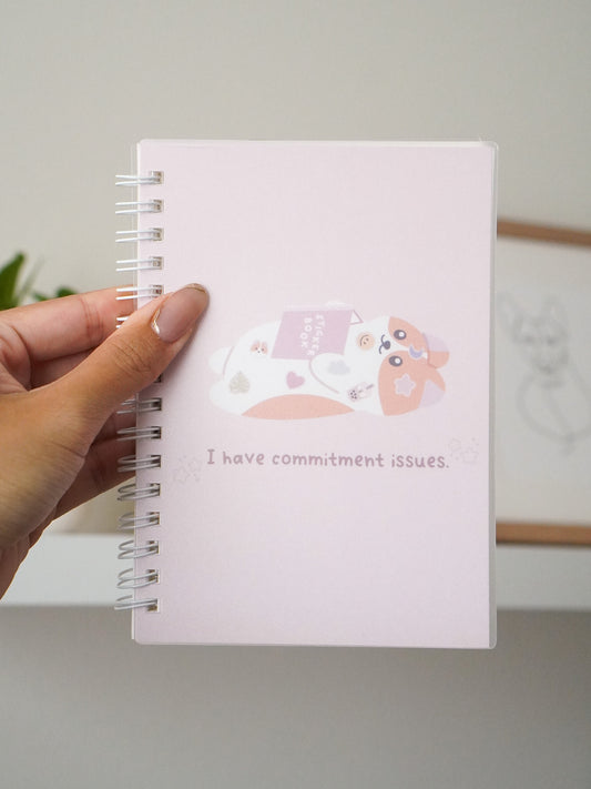 I Have Commitment Issues Mini Sticker Book