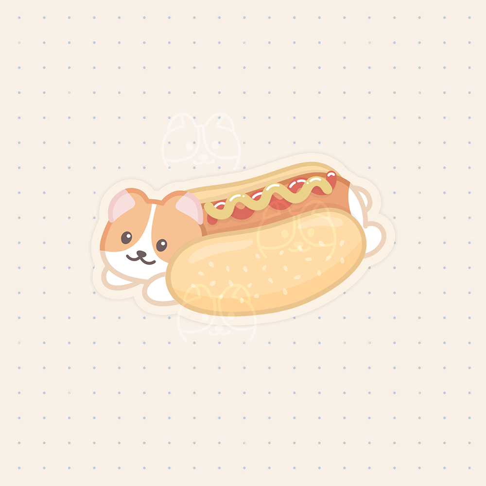Hot Corg Sticker