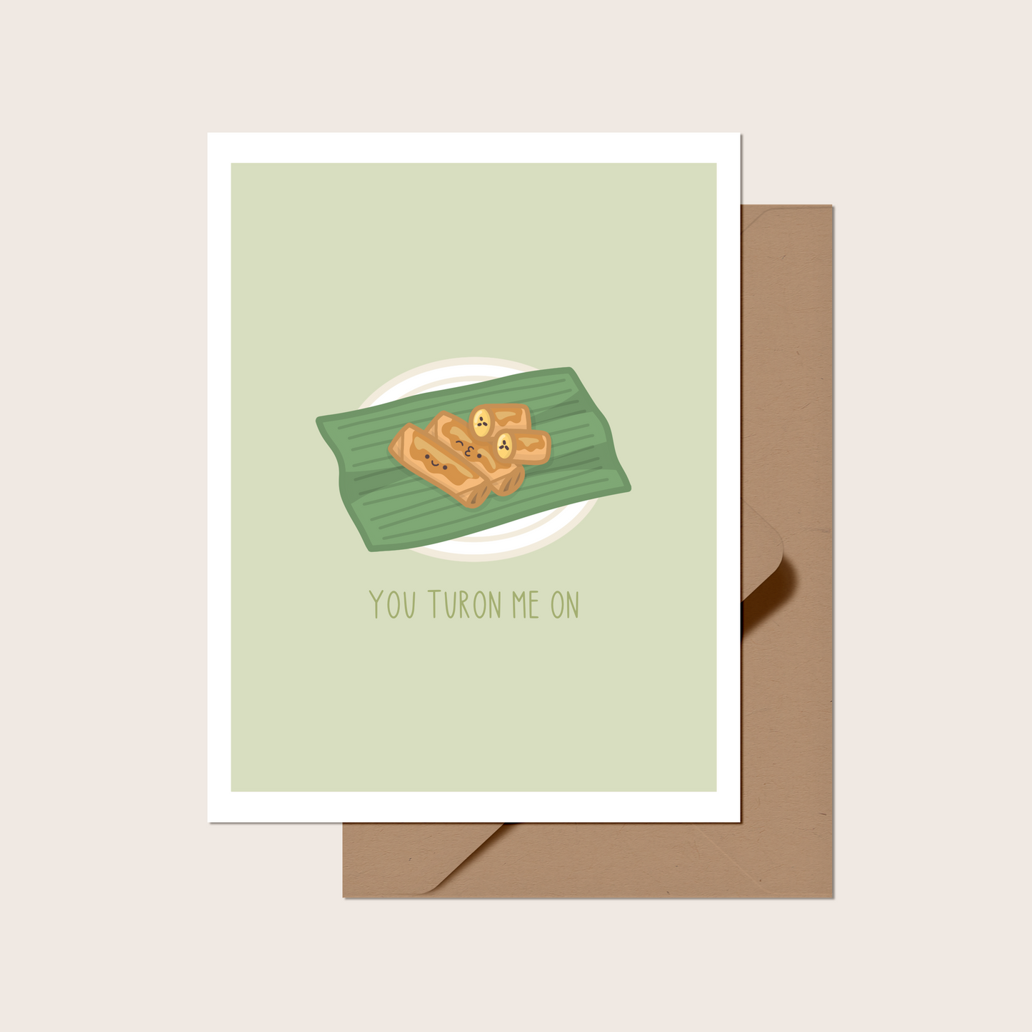 You Turon Me On Greeting Card