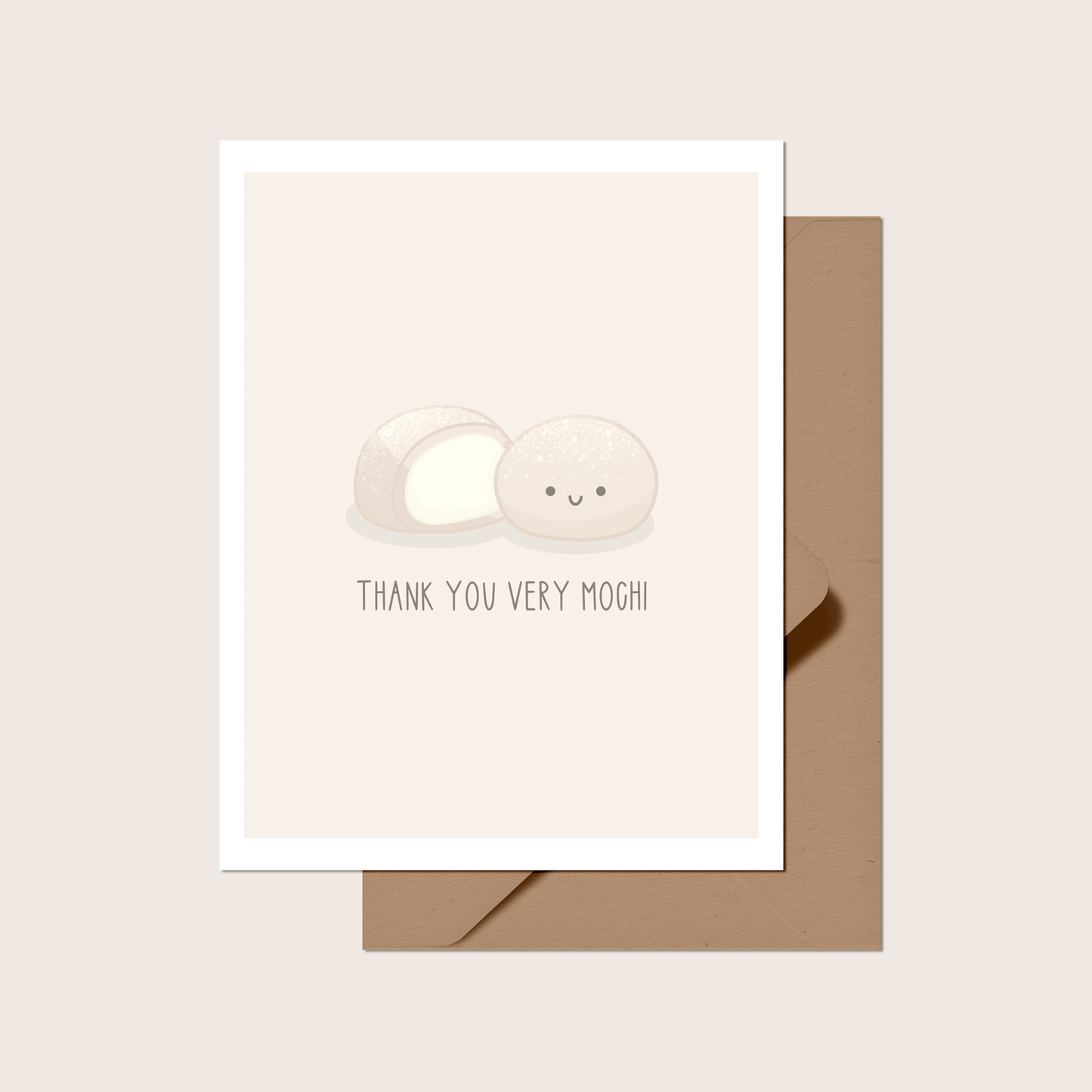 Thank You Very Mochi Greeting Cards