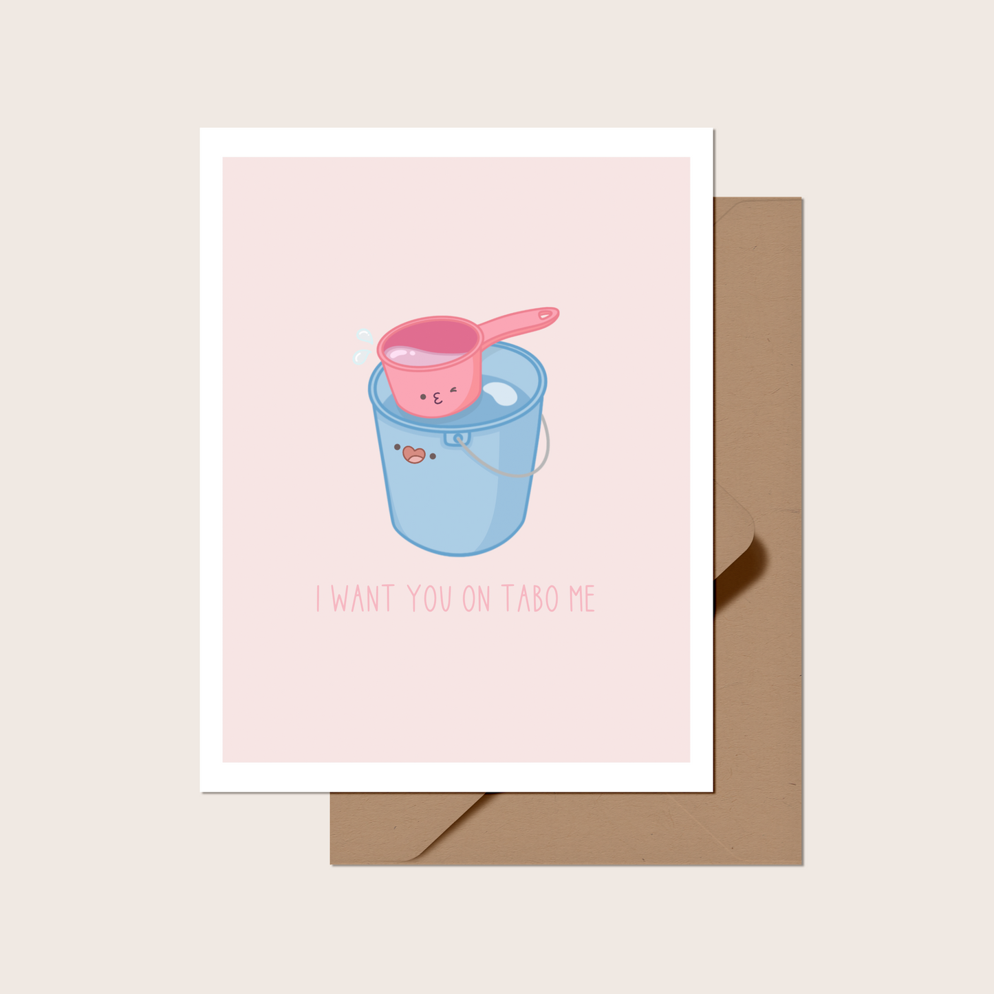 I Want You on Tabo Me Greeting Card