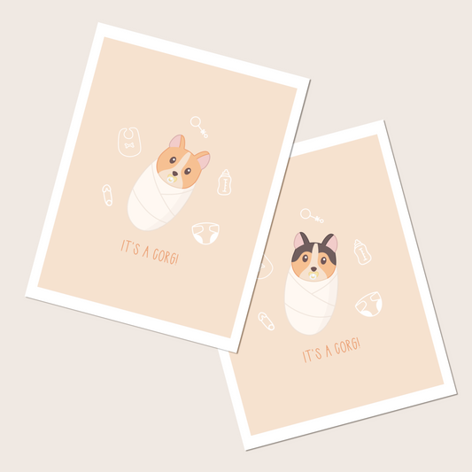 It's a Corg Greeting Card