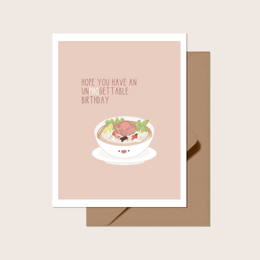 Hope You Have an Un-Pho-Gettable Birthday Greeting Card