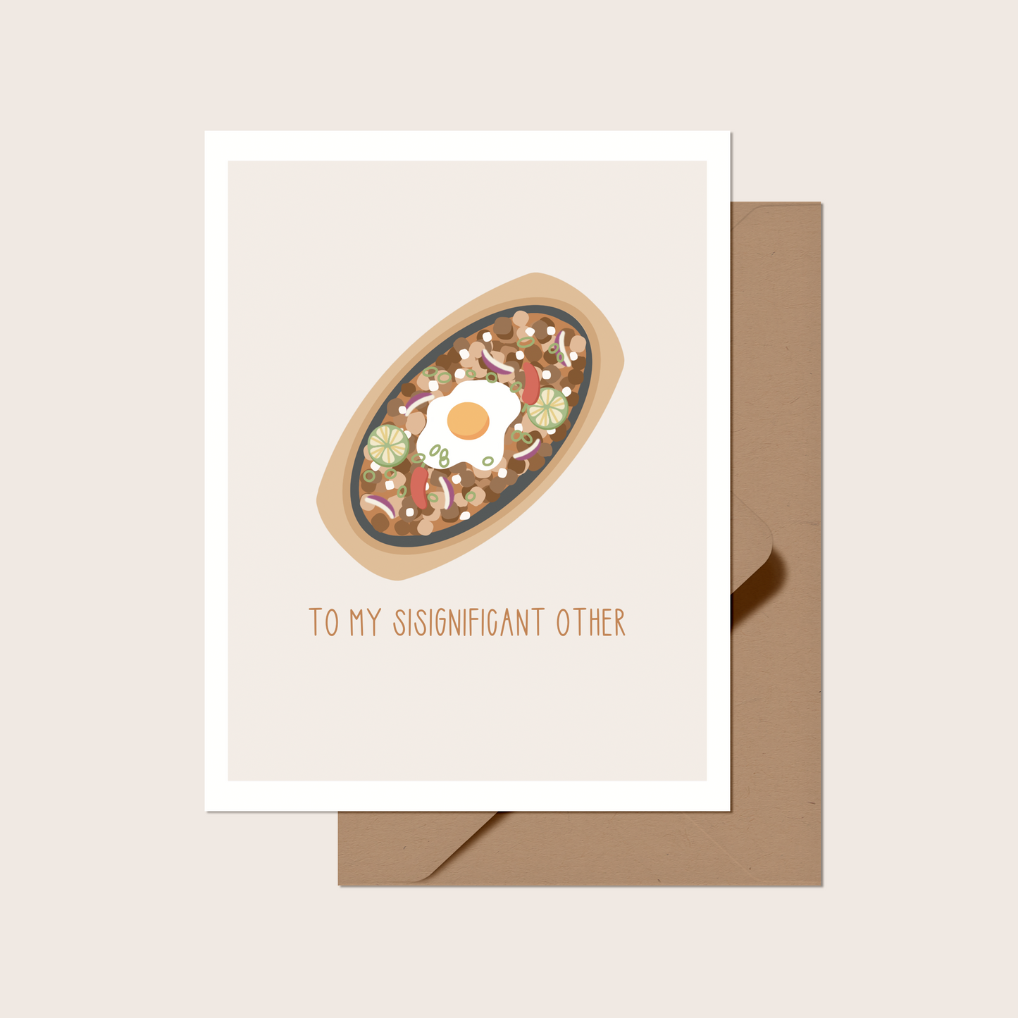 To My Sisignificant Other Greeting Card