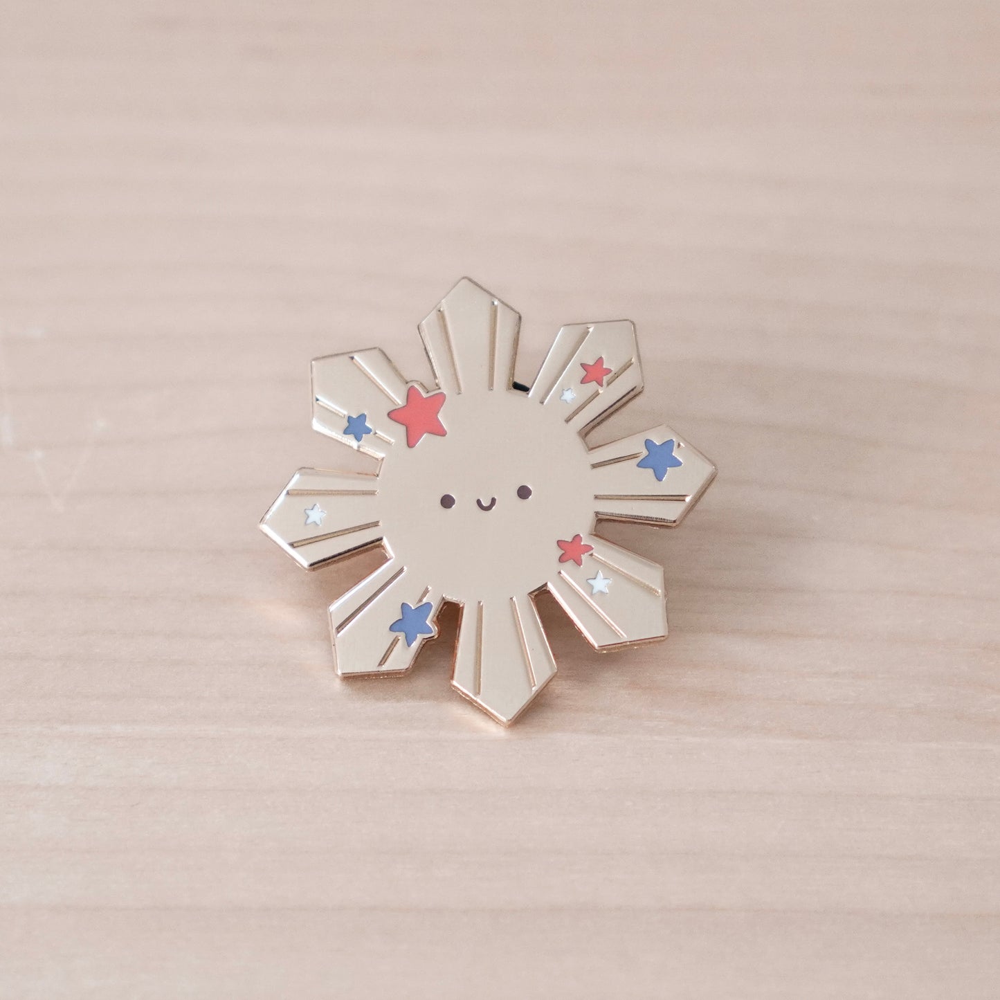 Philippine Sun Enamel Pin