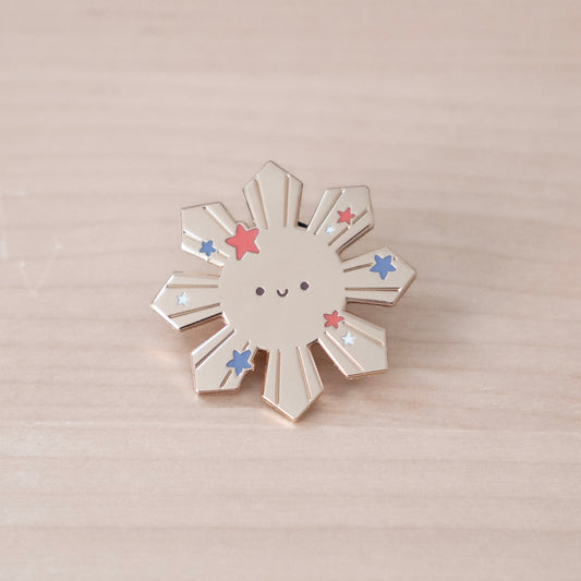 Philippine Sun Enamel Pin