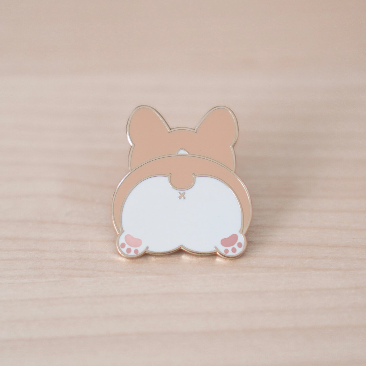 Corgi Butt Enamel Pin