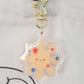 Philippine Sun Glitter Acrylic Keychain