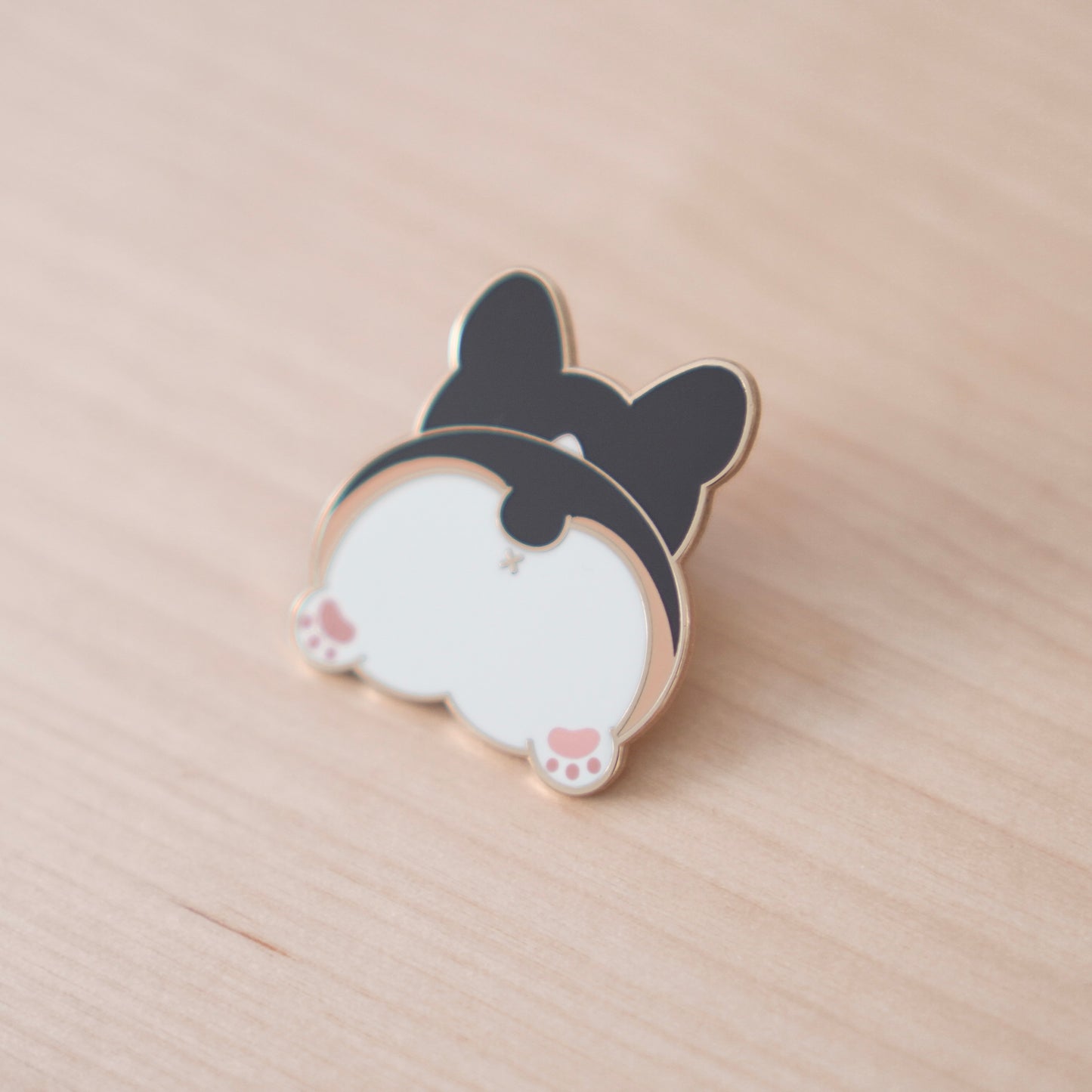 Corgi Butt Enamel Pin