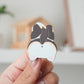 Corgi Butt (Tail) Dyed Enamel Pin
