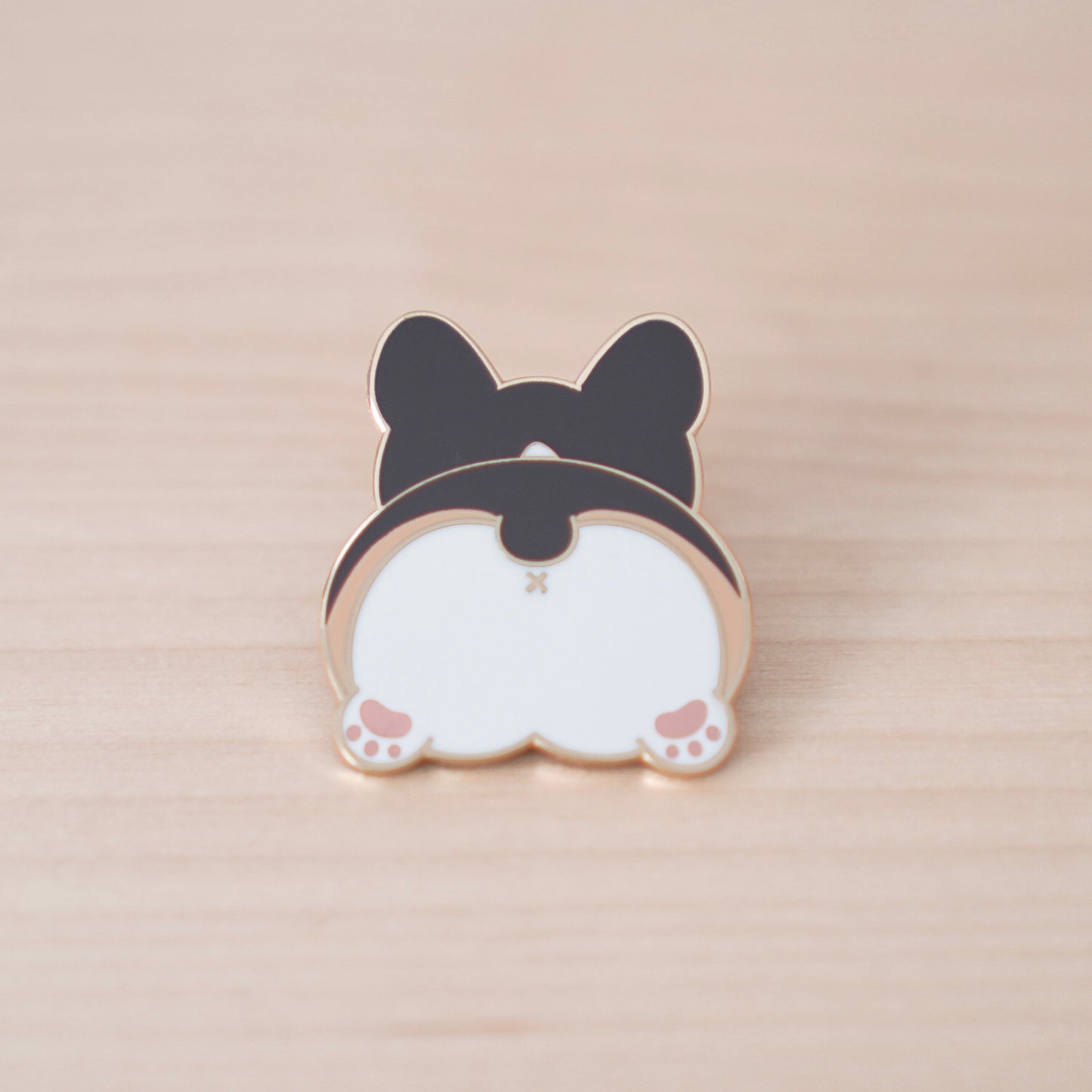 Corgi Butt Enamel Pin