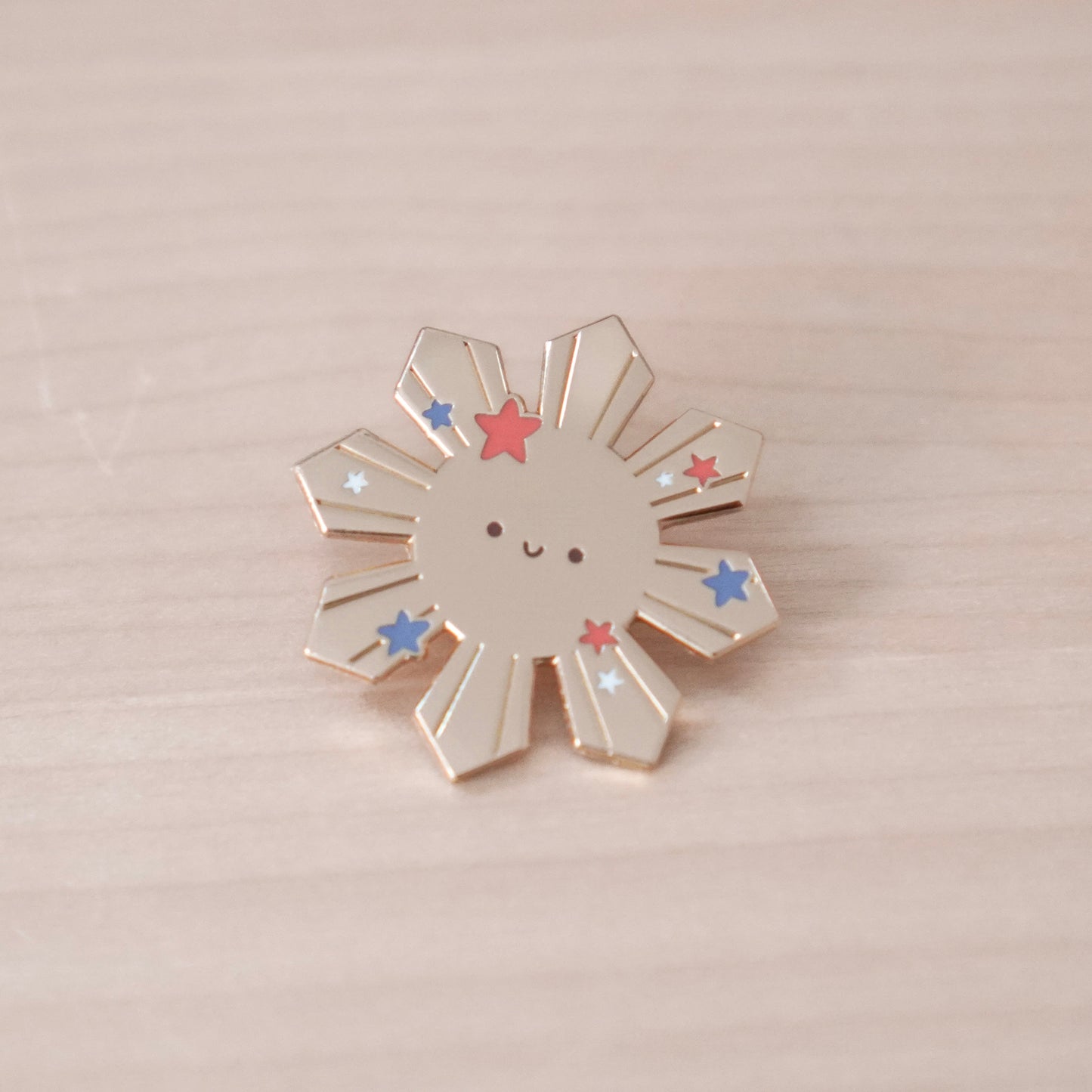 Philippine Sun Enamel Pin