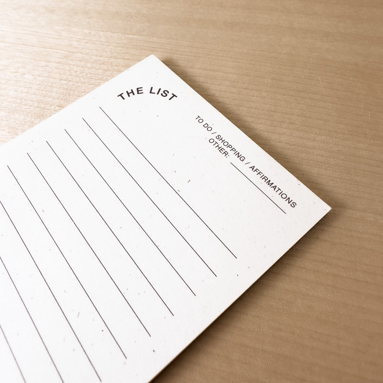 The List Notepad