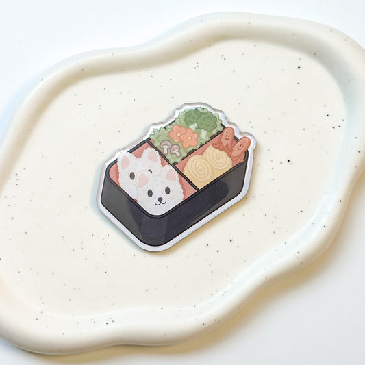 Corgi Bento Box Acrylic Magnet