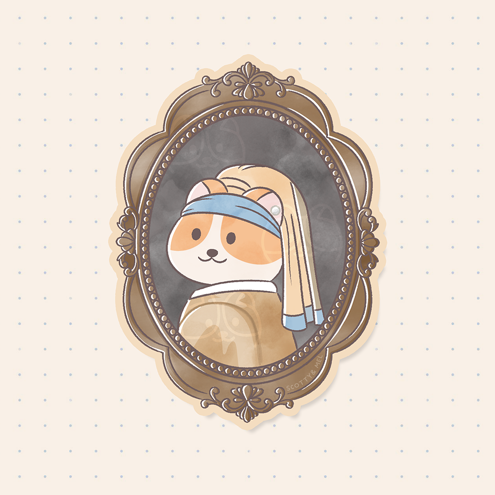 The Gallery Collection Die Cut Stickers