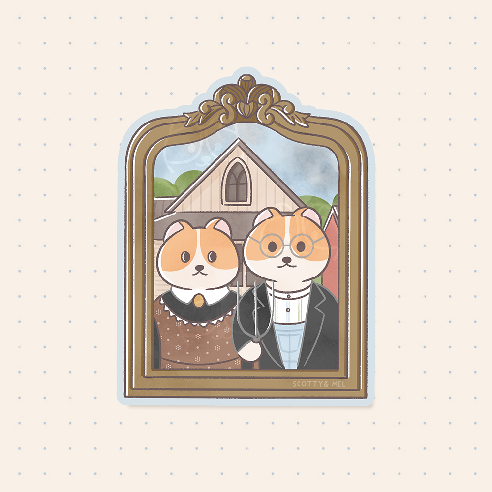 The Gallery Collection Die Cut Stickers