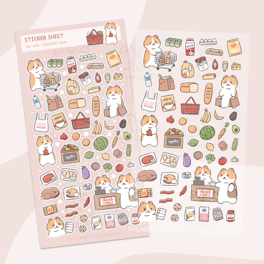Grocery Run Sticker Sheet