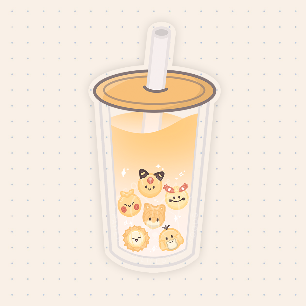 Bobamon Stickers