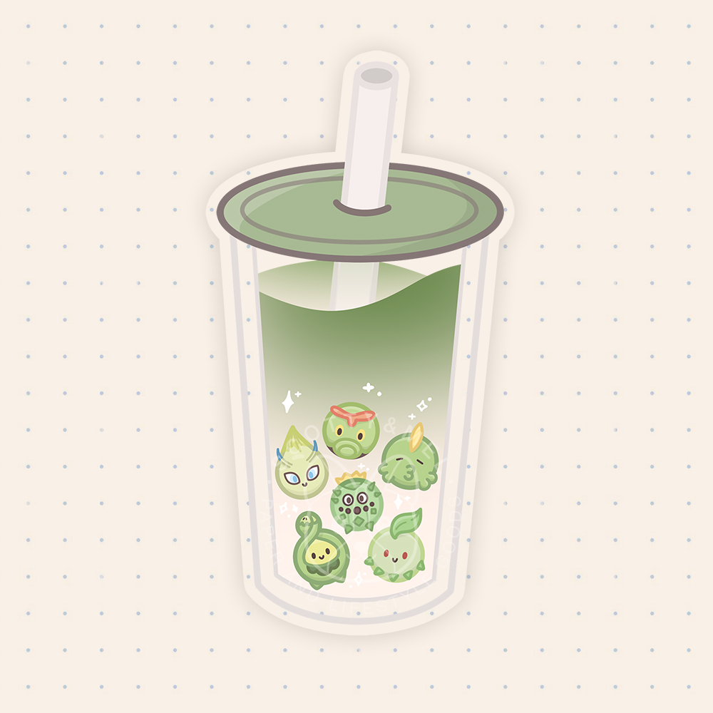Bobamon Stickers