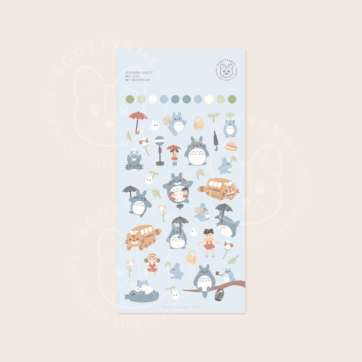 My Neighbor Sticker Sheet