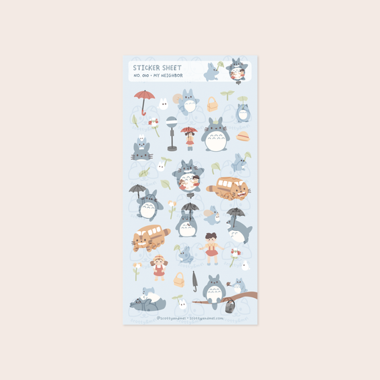 My Neighbor Sticker Sheet