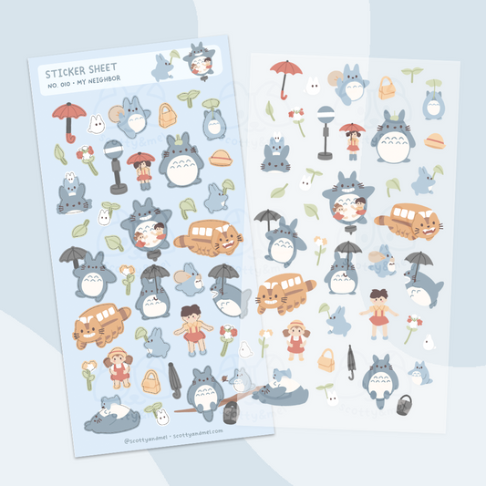 My Neighbor Sticker Sheet