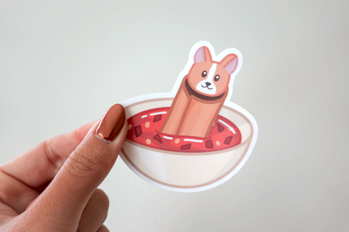 Corgi Lumpia Sticker