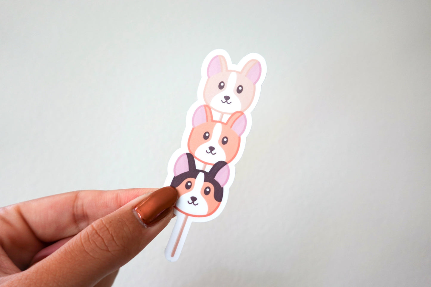 Corgi Dango Sticker