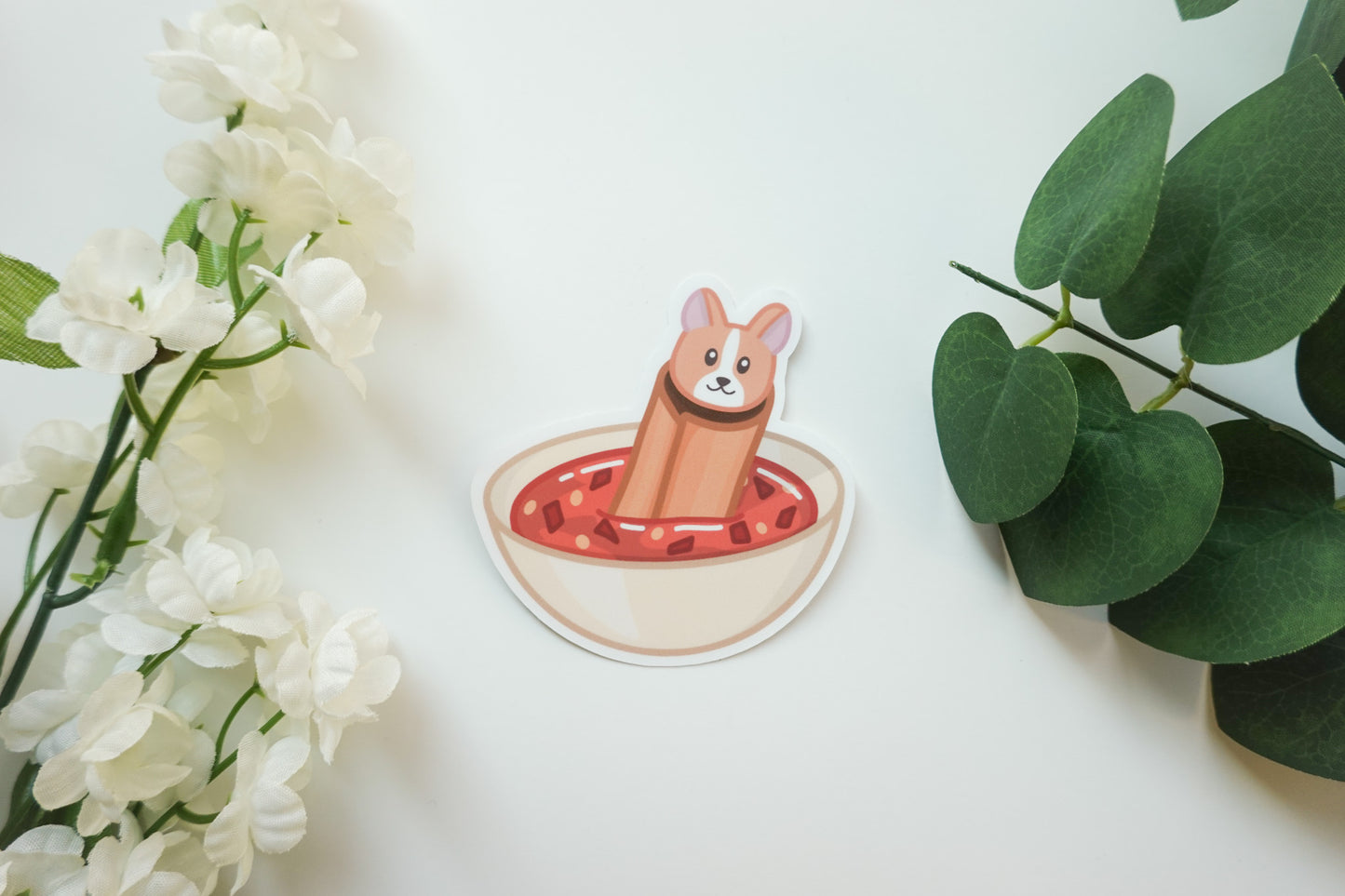 Corgi Lumpia Sticker