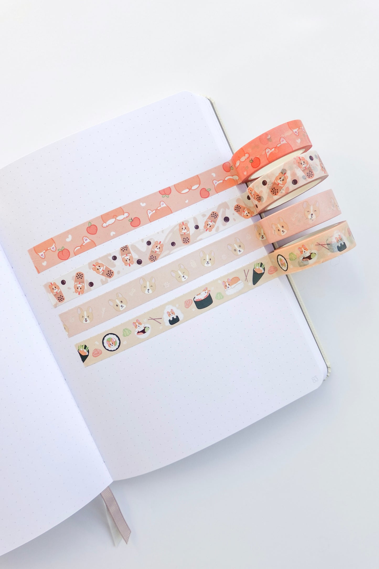 Corgi Washi Tape Bundle