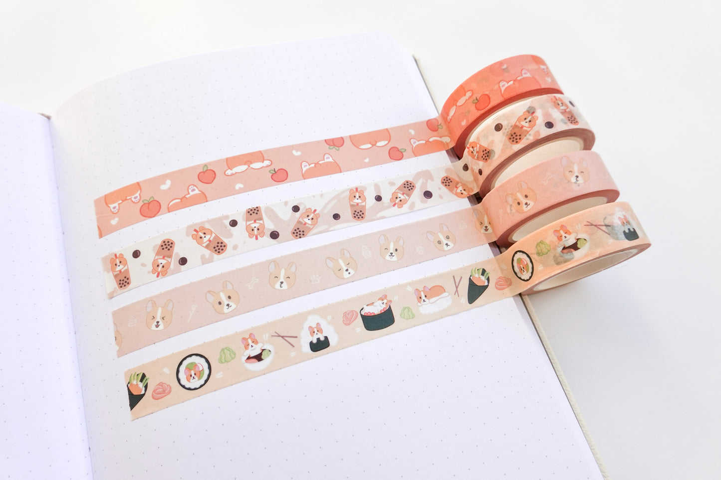 Corgi Washi Tape Bundle