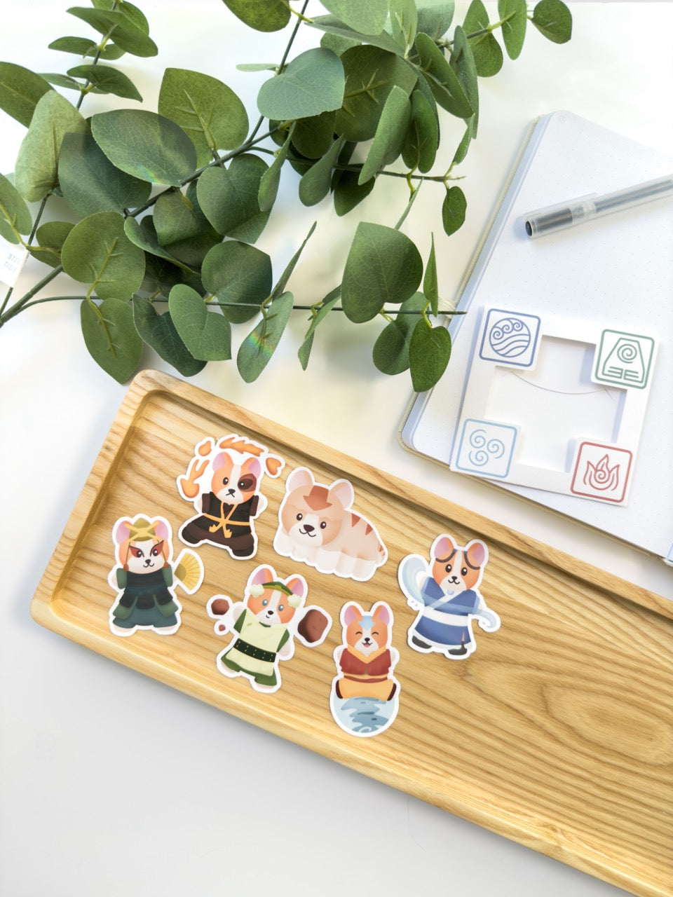 Corgi Benders Stickers