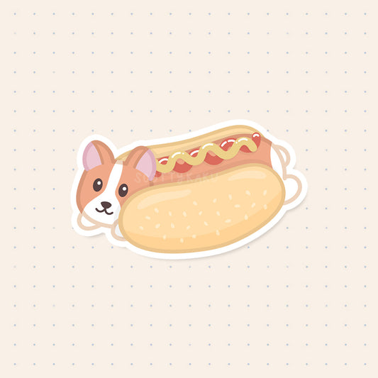 Hot Corg Sticker